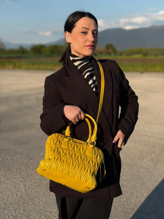 Satchel matelassé Miu Miu