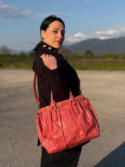 Borsa Satchel Miu Miu