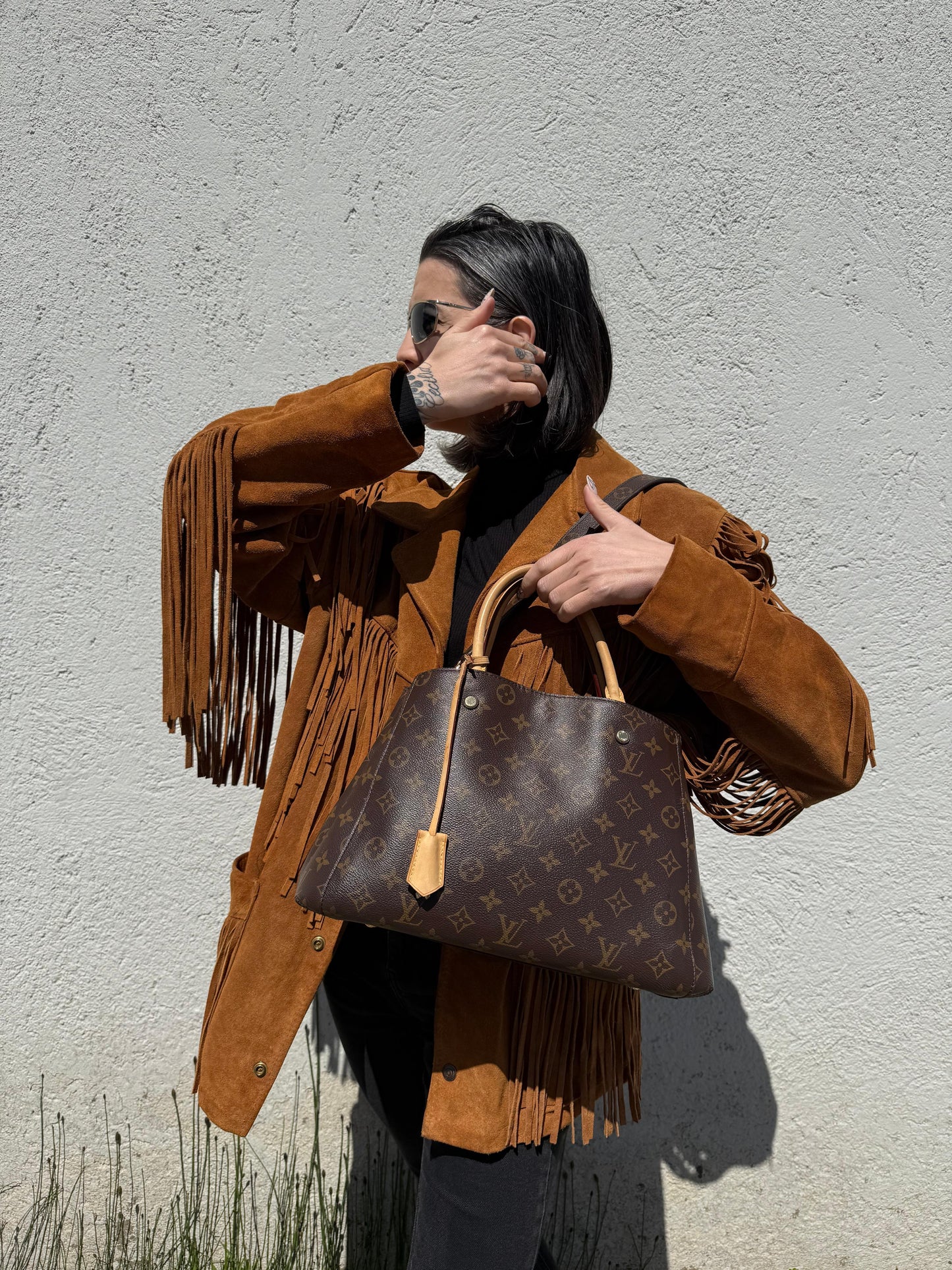 Montaigne MM Louis Vuitton monogram