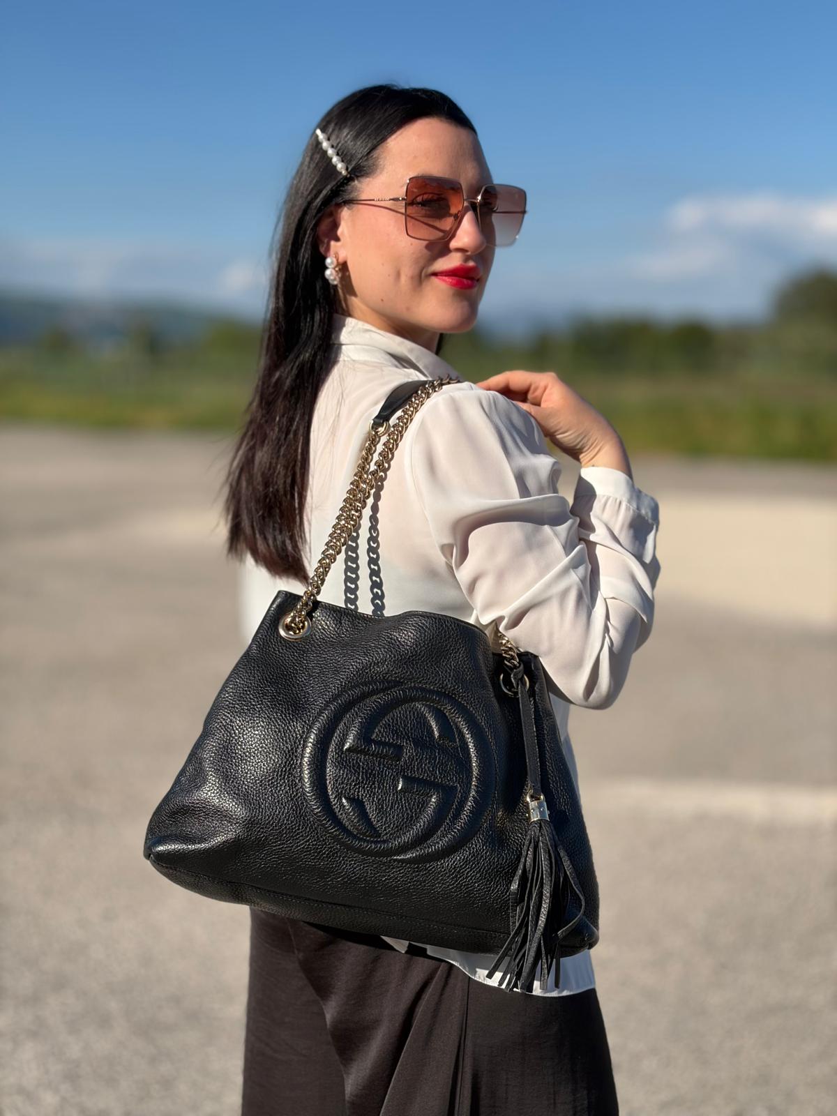 Shopper Gucci Soho nera