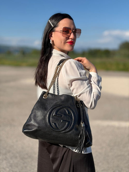 Shopper Gucci Soho nera