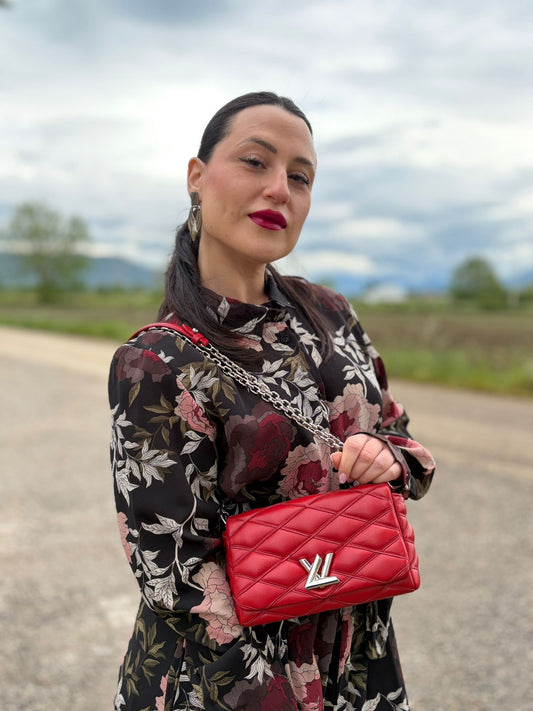 GO-14 Louis Vuitton PM rossa