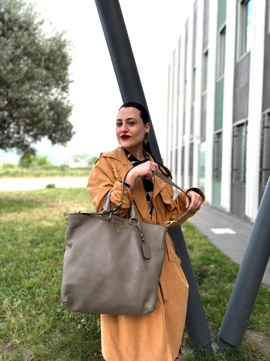 Tote Prada Grigia