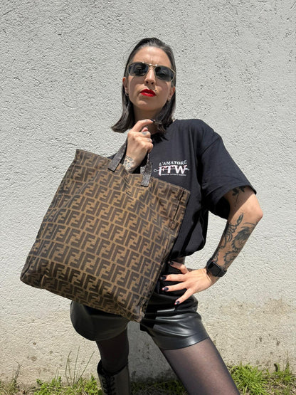 Sac Plat Fendi zucca