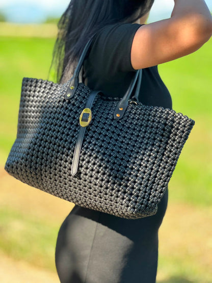 Shopper Coccinelle nera