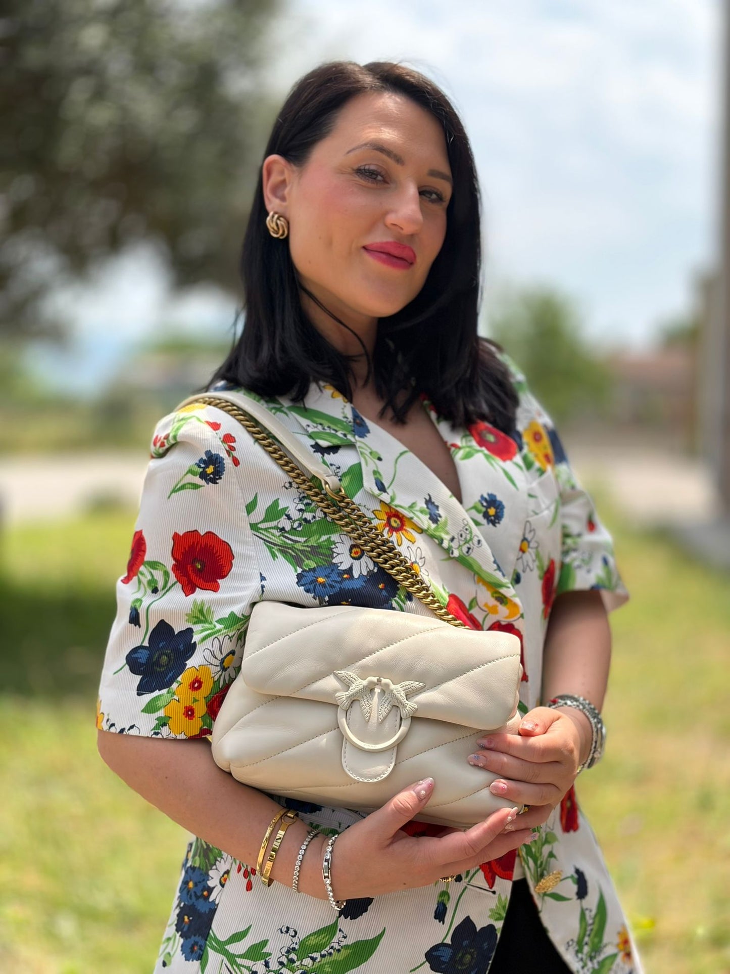 Borsa Love Puff Pinko piccola