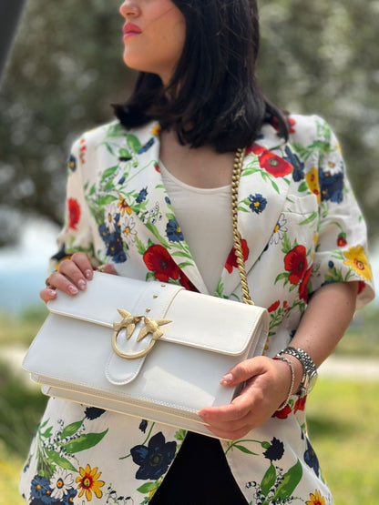 Love Bag One Pinko bianca