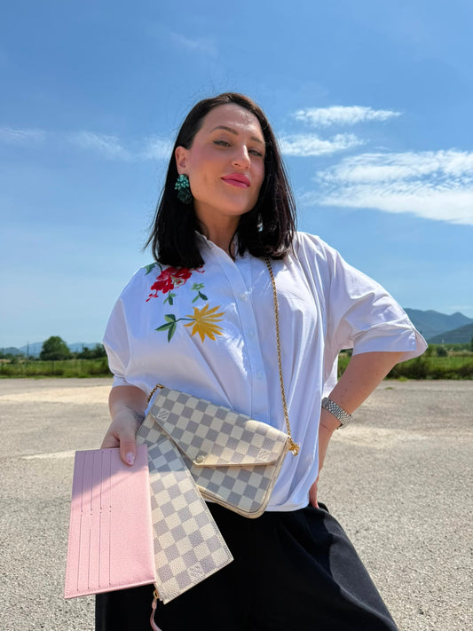 Pochette Félicie Damier Azur Louis Vuitton