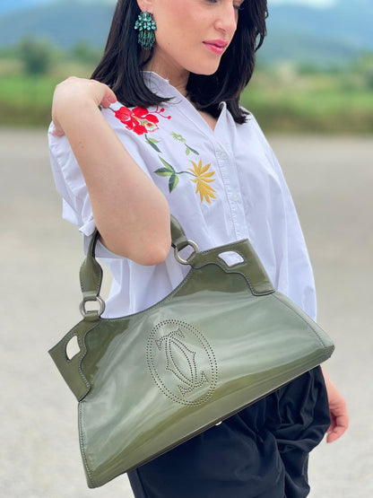 Borsa Cartier Marcello vernis