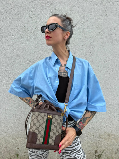 Secchiello Gucci mini triangular Ophidia