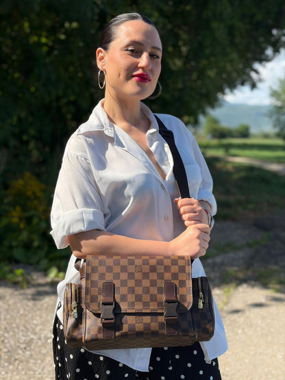 Melville Reporter Damier Ébène Louis Vuitton