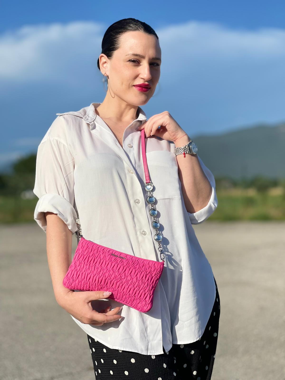 Tracollina Miu Miu pink