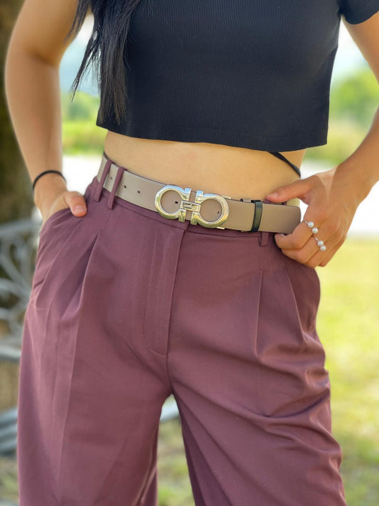 Cintura Gancini Salvatore Ferragamo tg. 40 reversibile