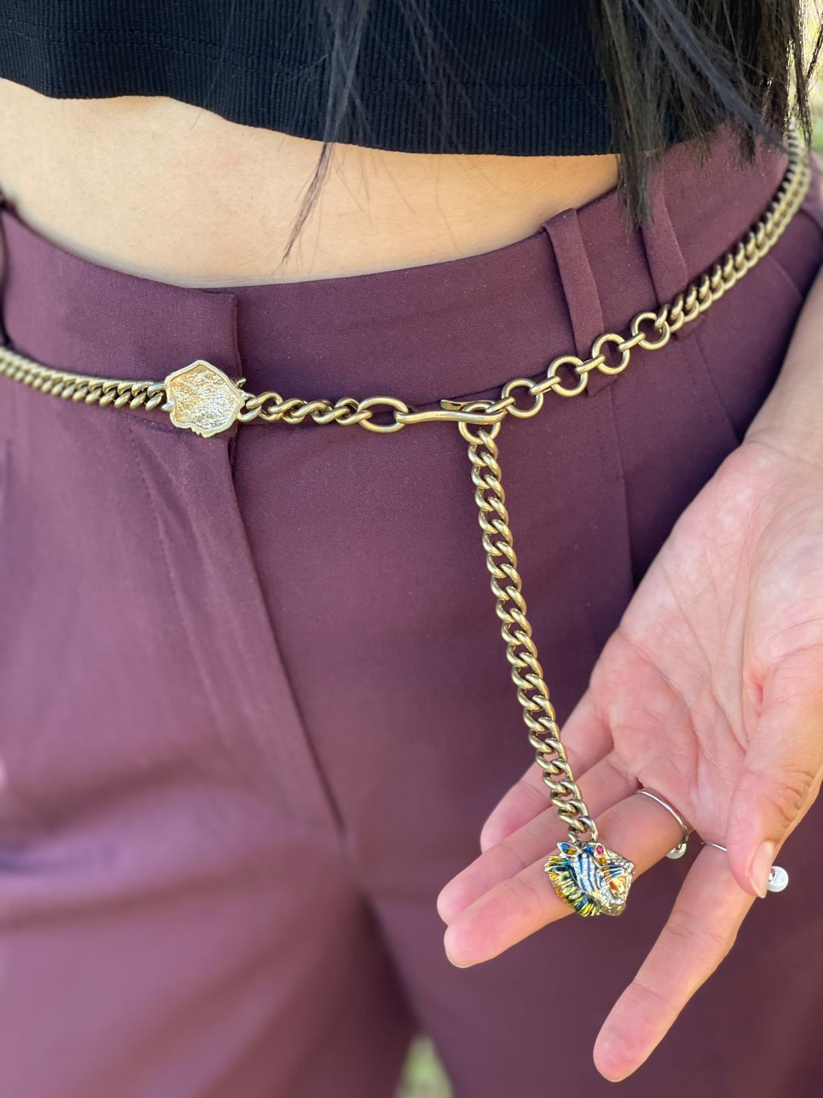 Cinta Gucci chain