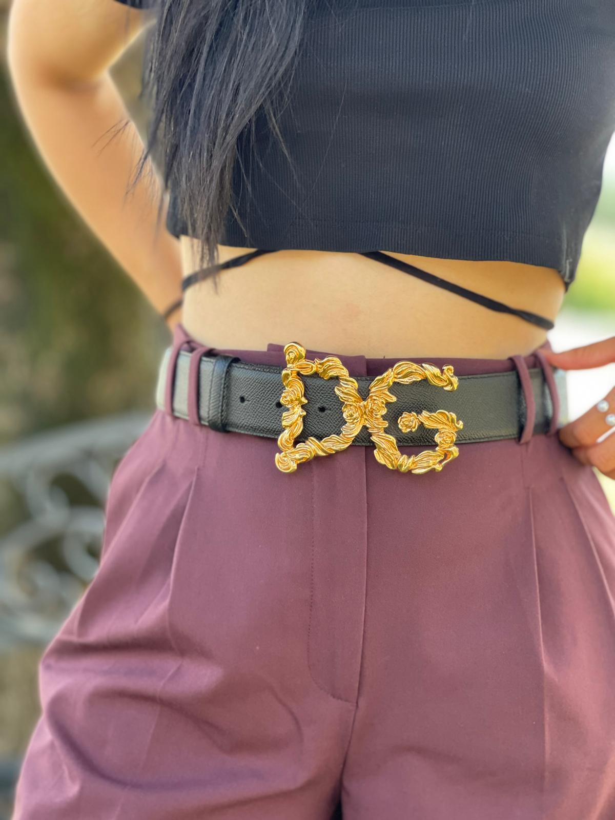 Cintura Dolce & Gabbana nera tg. 44/46