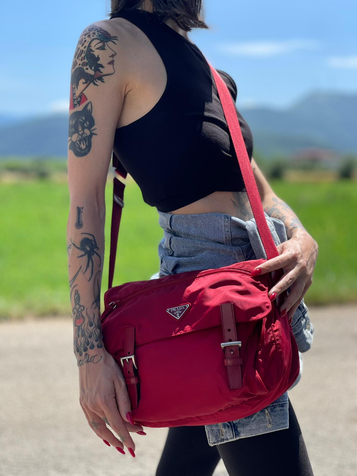 Cartella Prada nylon