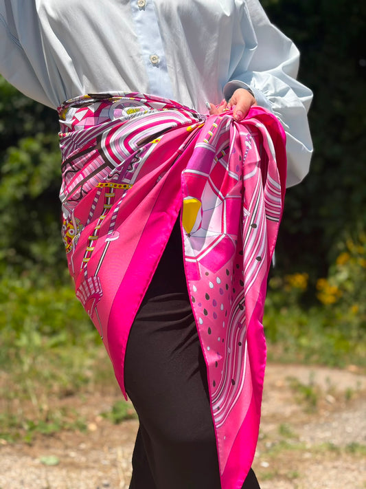 Foulard Hermès Triangle Géant