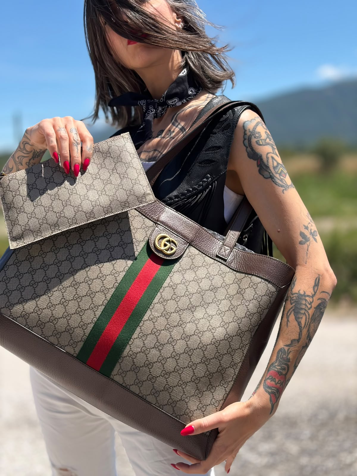 Tote Gucci Ophidia GG