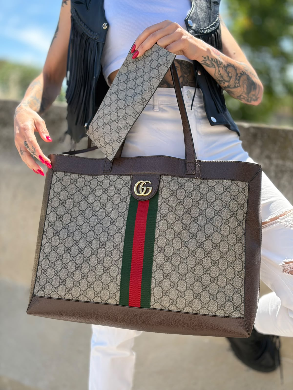 Tote Gucci Ophidia GG