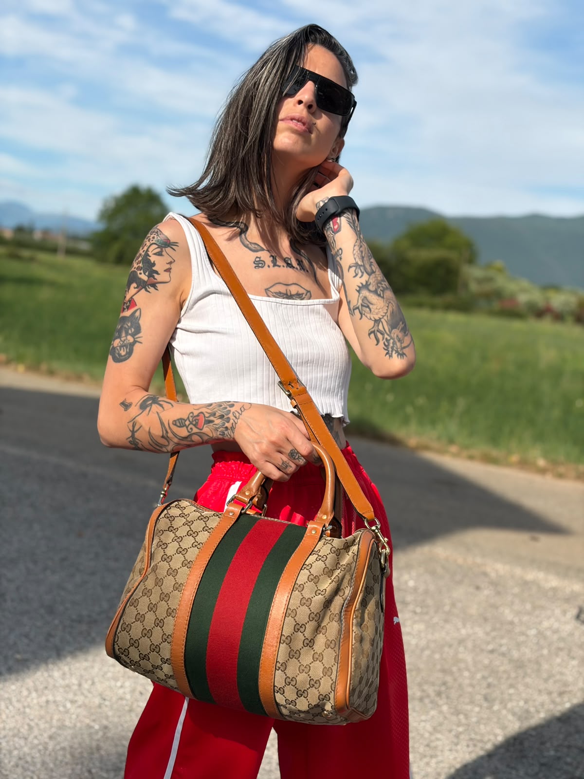 Bauletto Gucci Boston Web
