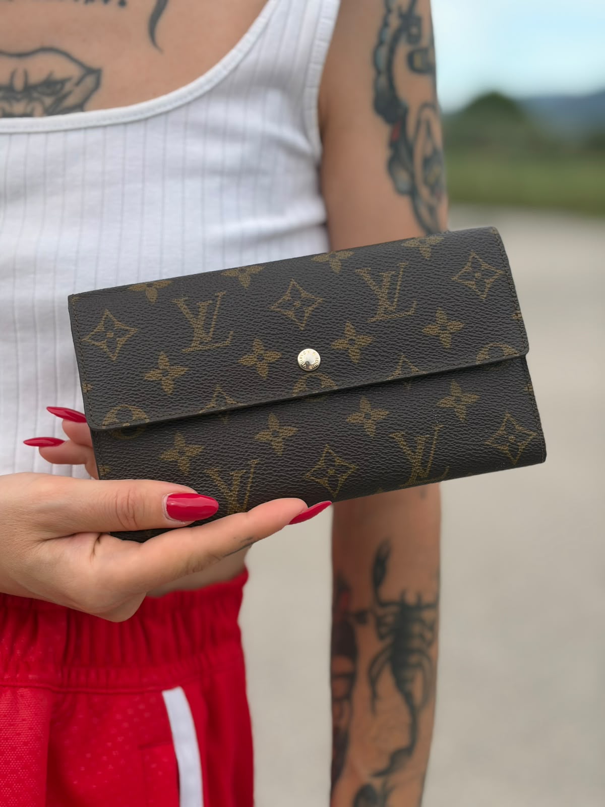 Portafoglio Louis Vuitton monogram