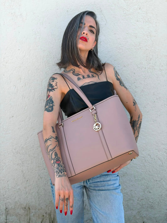 Borsa Sady Michael Kors rosa