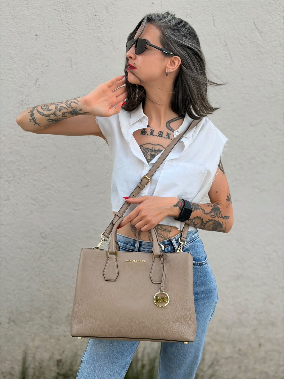 Satchel Ladies Camille Michael Kors