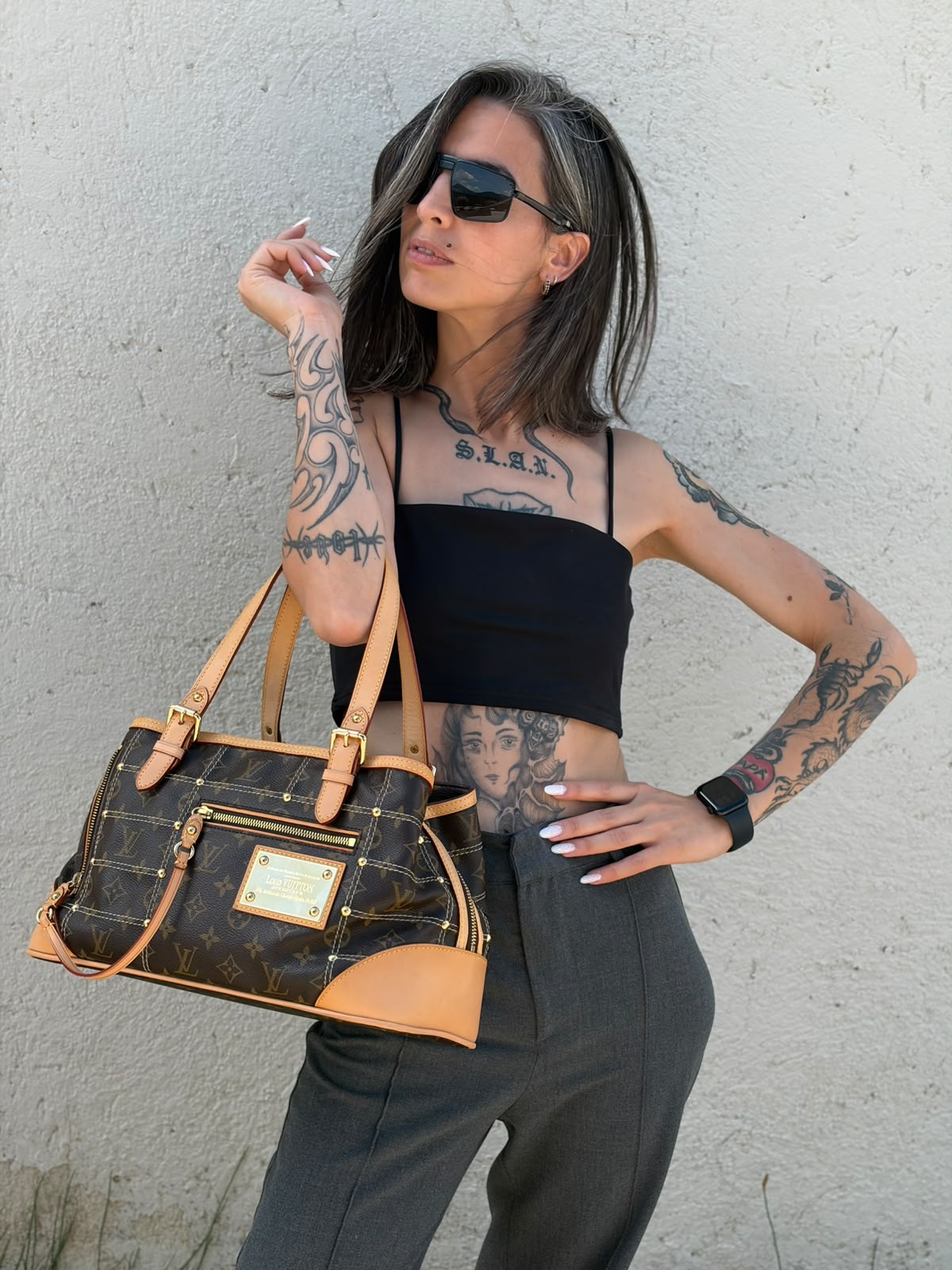 Shopper Riveting Louis Vuitton