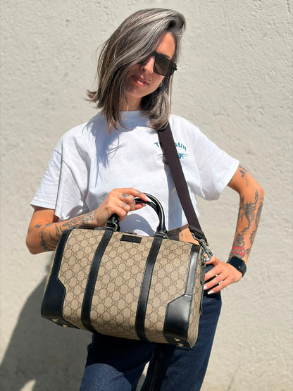 Borsa Gucci Duffle GG supreme