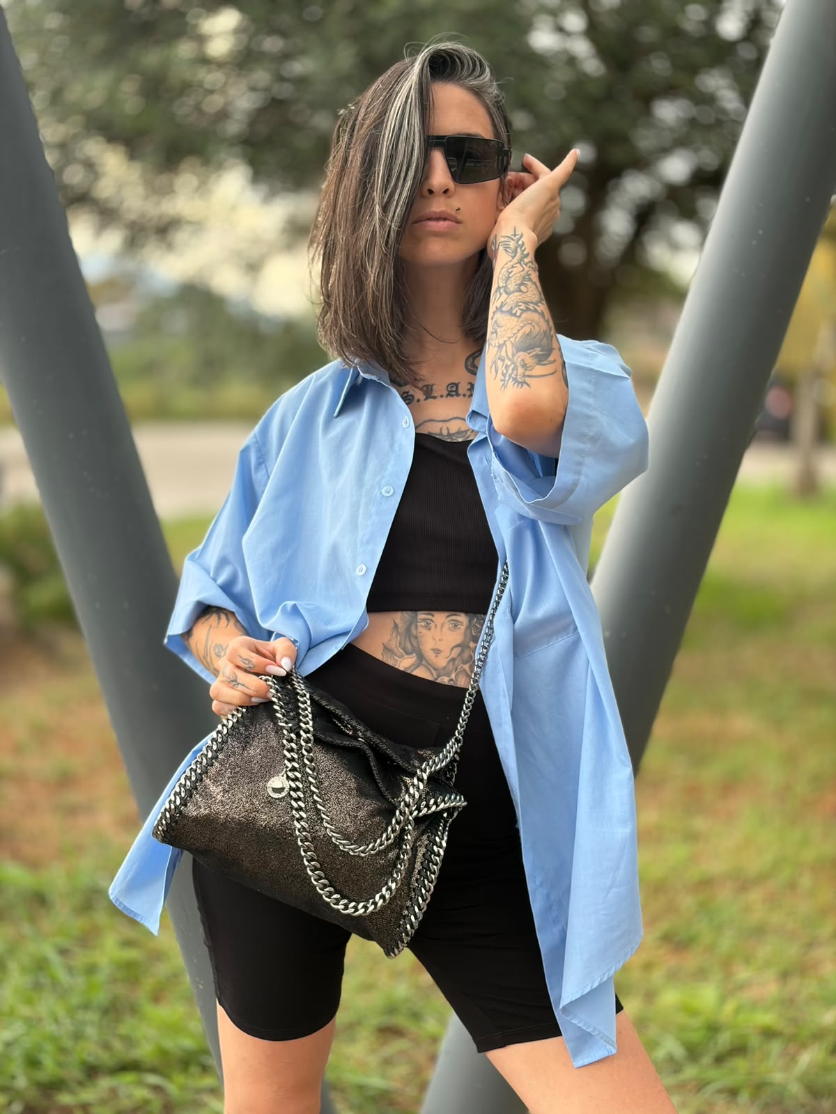 Mini Falabella Stella McCartney nera