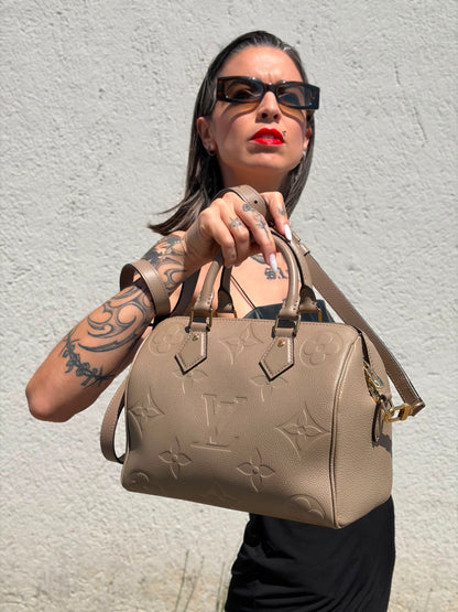 Speedy 25 Bandoulière Empreinte Louis Vuitton