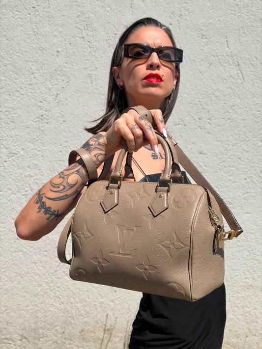 Speedy 25 Bandoulière Empreinte Louis Vuitton