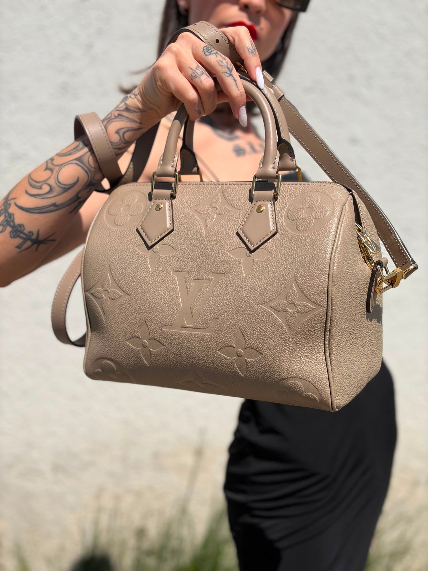 Speedy 25 Bandoulière Empreinte Louis Vuitton