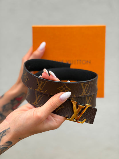 Cintura Louis Vuitton double face tg. 46