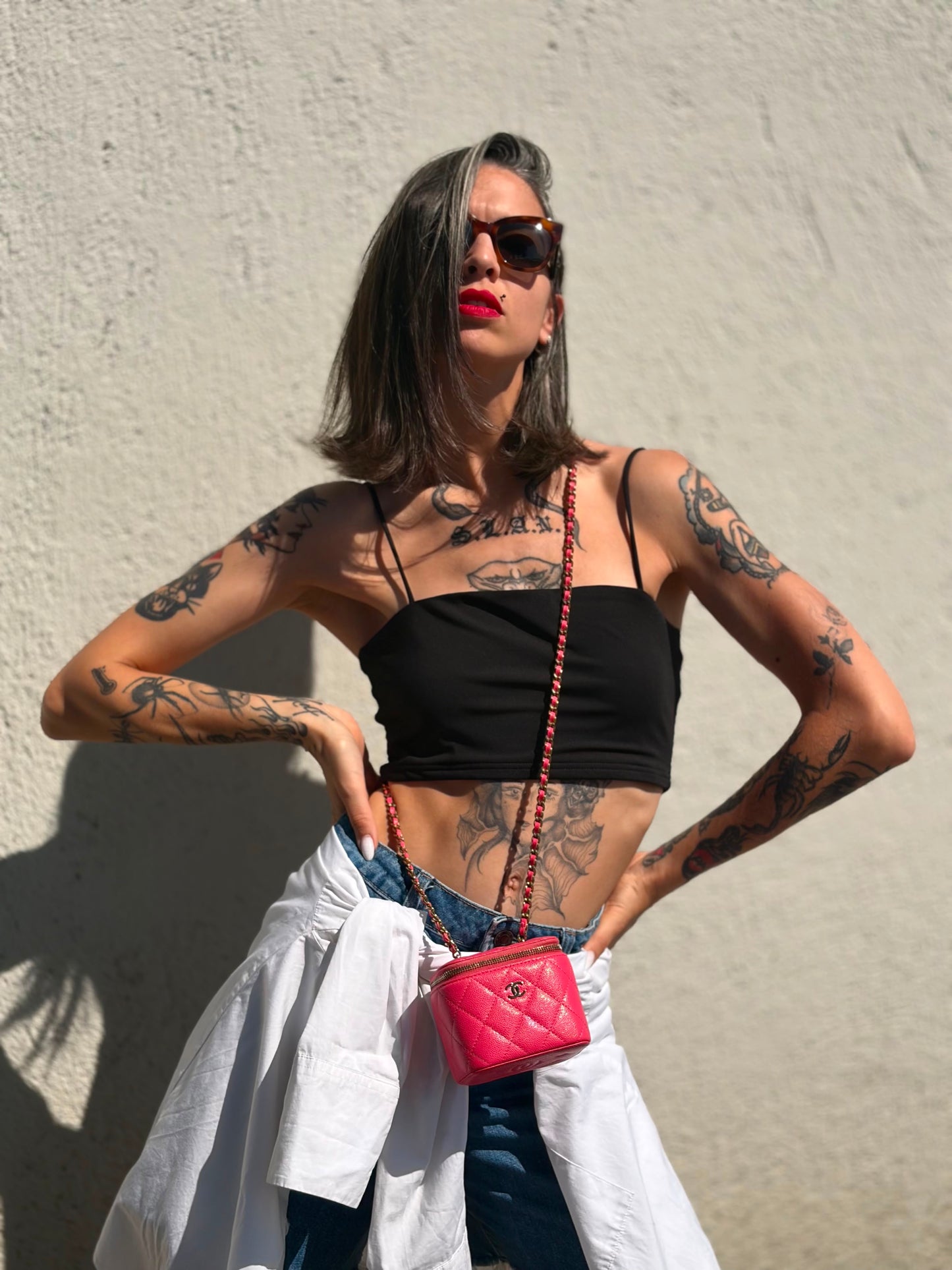 Chanel Sac Mini Vanity con specchietto
