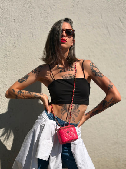 Chanel Sac Mini Vanity con specchietto