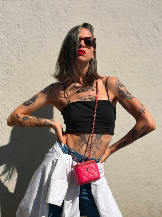 Chanel Sac Mini Vanity con specchietto
