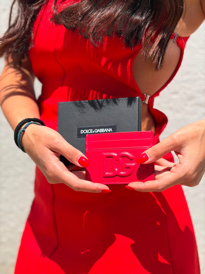 Portacarte D&G rosso