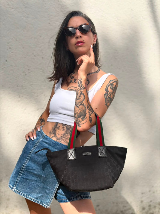 Mini Tote GG Gucci Web