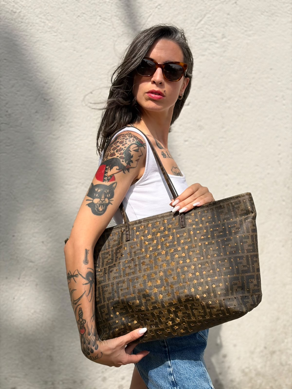 Borsa Fendi Roll Bag