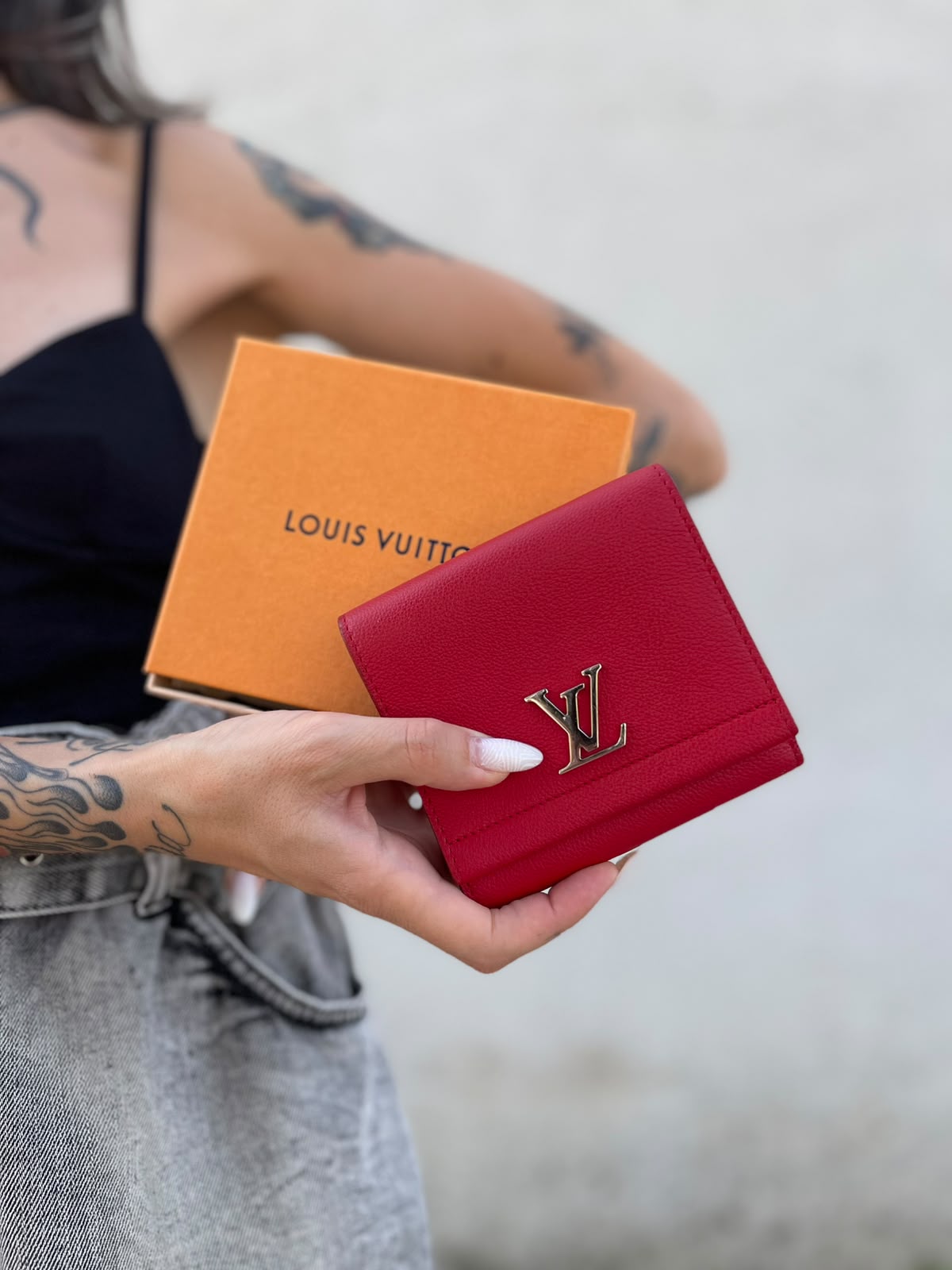 Portafoglio Lock Me Louis Vuitton