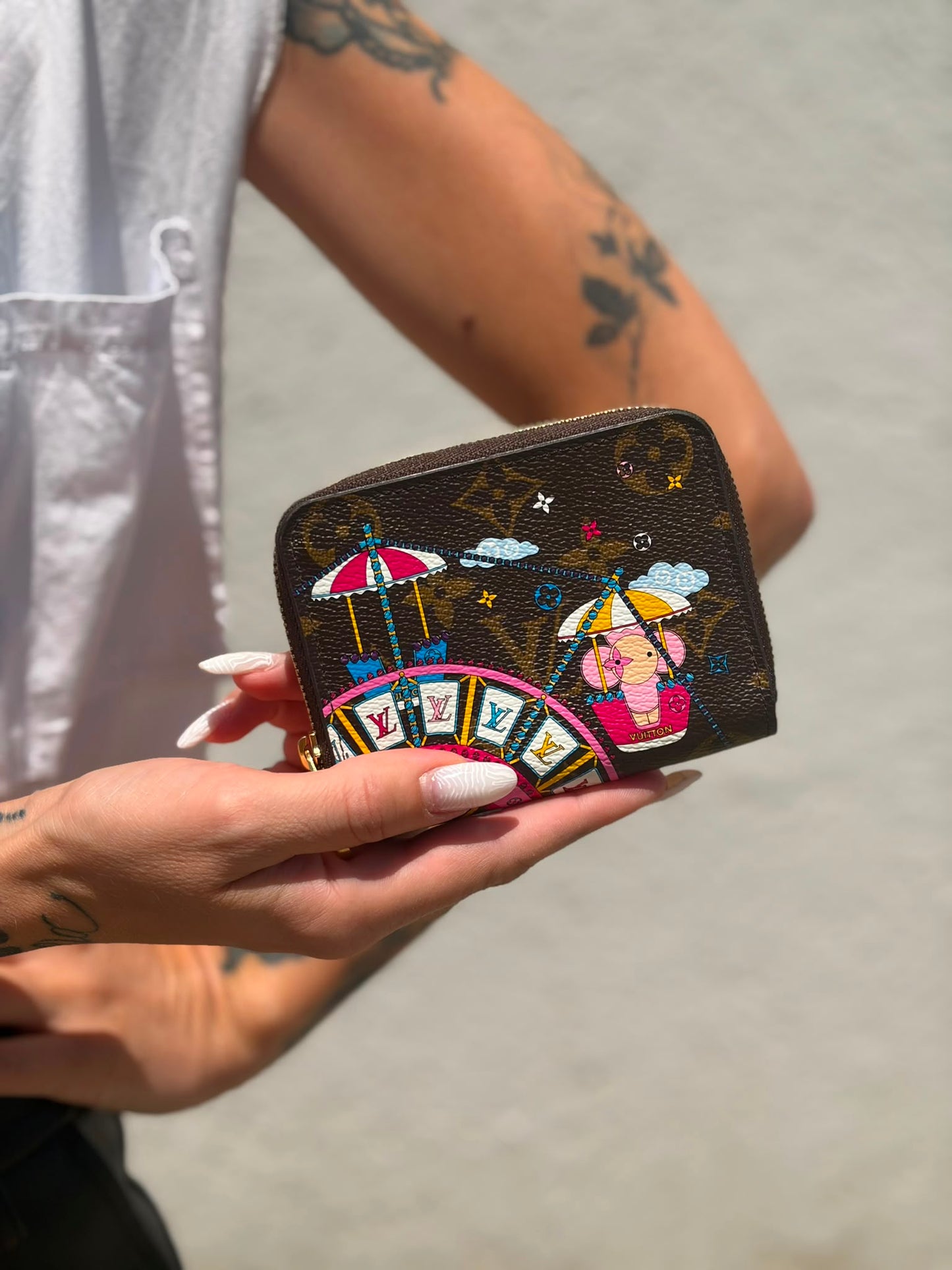 Portamonete Louis Vuitton Zippy Coin Purse Vivienne Japan