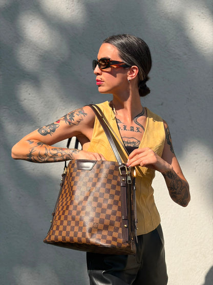 Borsa Rivington Damier Ébène Louis Vuitton
