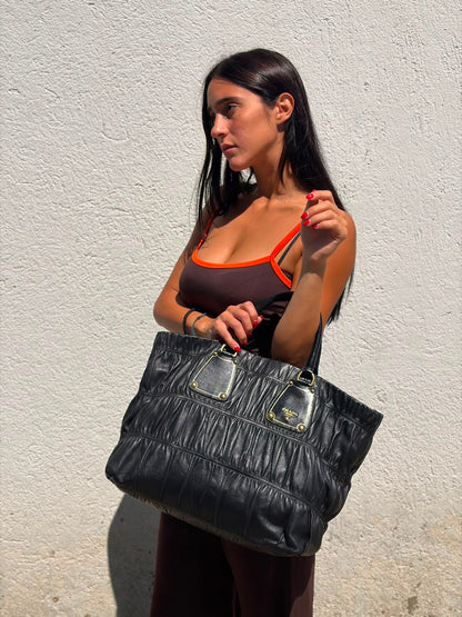 Borsa Prada gaufré