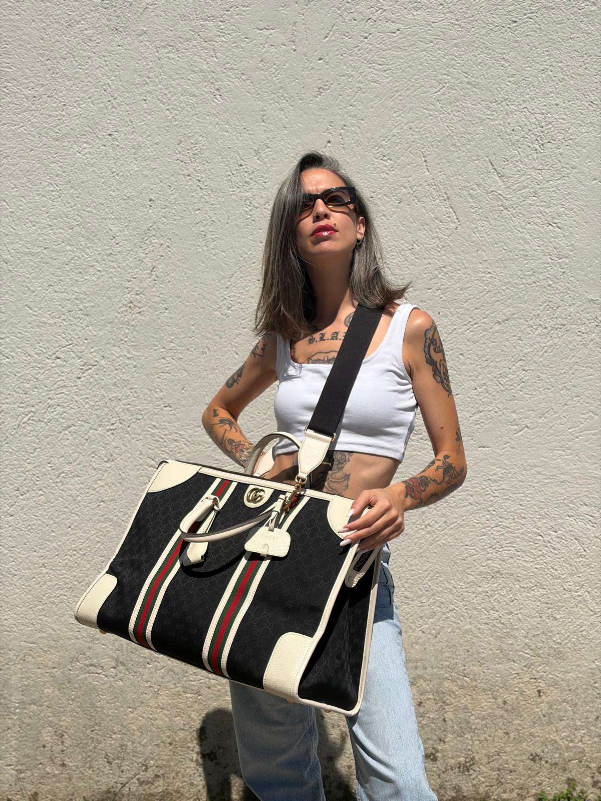 Borsone Gucci GG Duffle