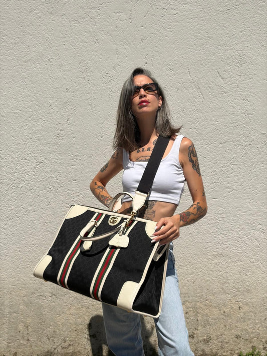 Borsone Gucci GG Duffle