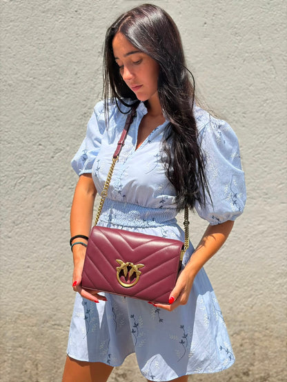 Love Bag Classic One Chevron Pinko