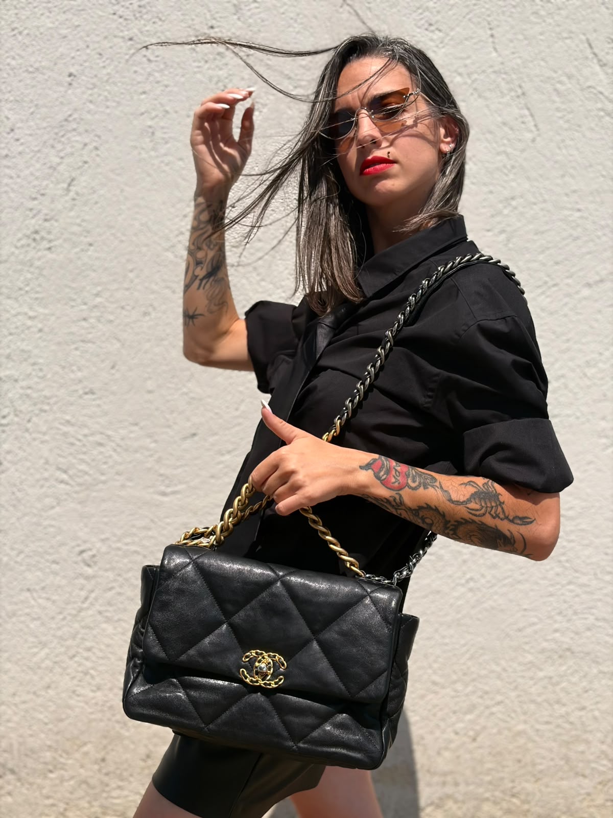 Borsa Chanel 19 misura grande