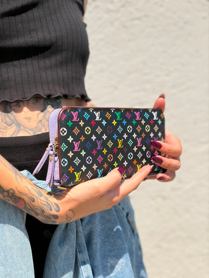 Portafoglio Insolite Louis Vuitton x Murakami personalizzato