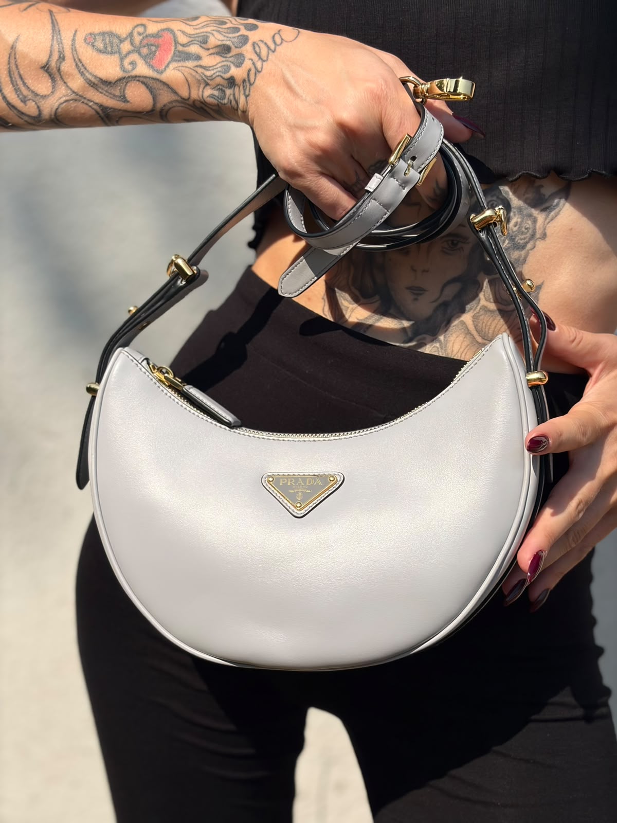 Borsa Prada Arqué Small